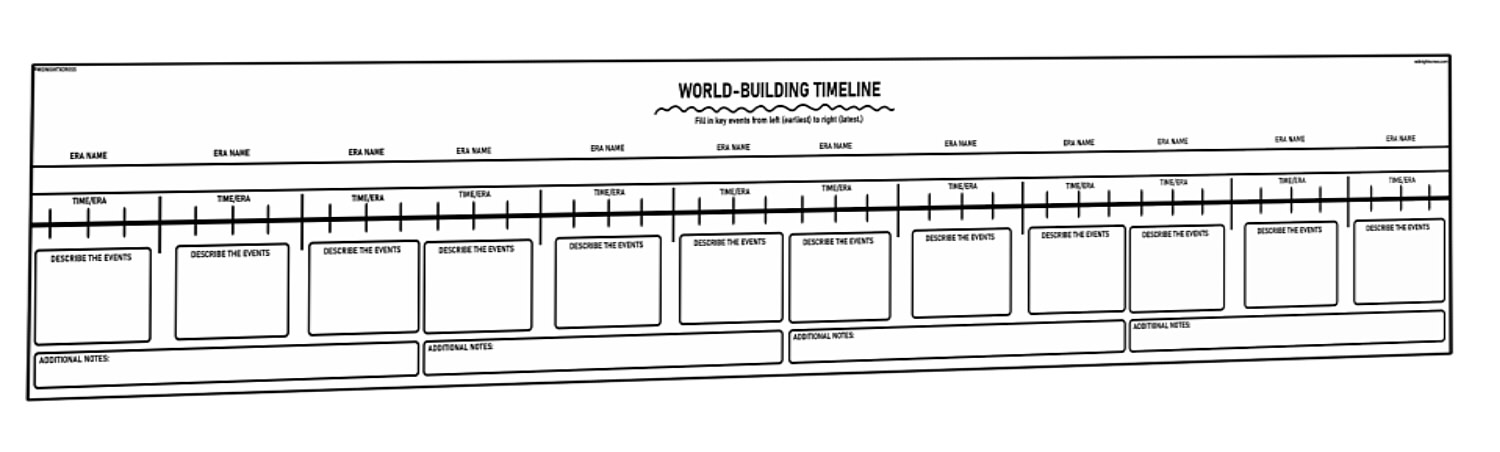 Timeline Planner PNG